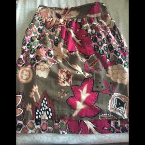 Floral skirt